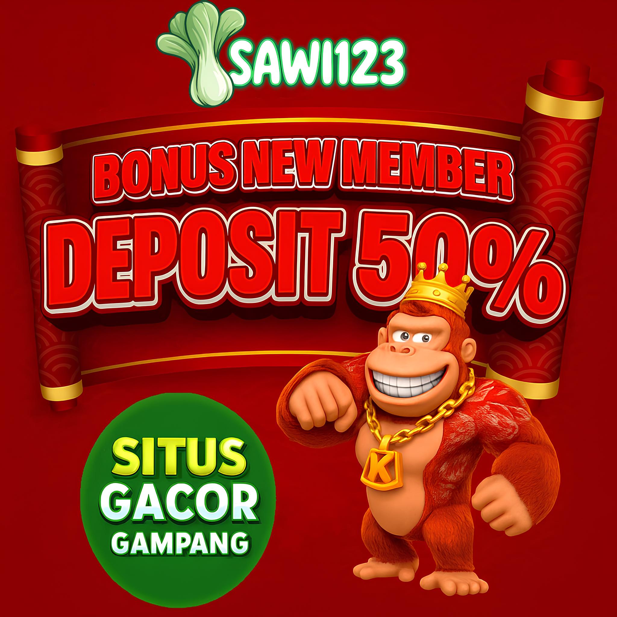 SAWI123 🛰️ BONUS NEW MEMBER 50% SITUS GACOR GAMPANG MENANG